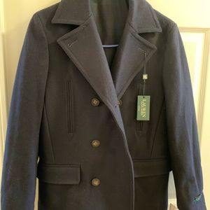NWT-Boys Ralph Lauren pea coat